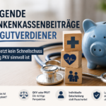 Mehr über den Artikel erfahren Steigende Krankenkassenbeiträge für Gutverdiener: Warum jetzt kein Schnellschuss Richtung PKV sinnvoll ist